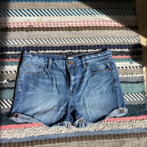 J crew denim shorts